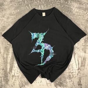 Distressed Zeds Music And Dead Rad Black Men’s T-Shirt Graphic Band Tee XL